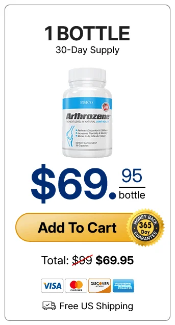 Arthrozene one bottle