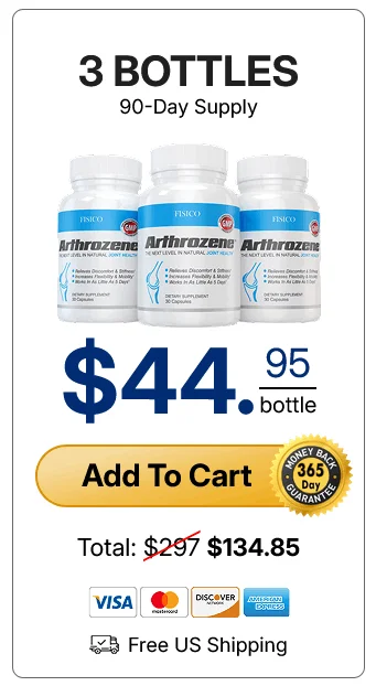 Arthrozene three bottles order